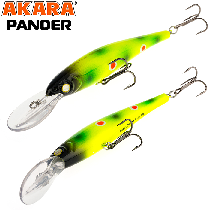 Vobler AK Pander 105F 14g 105mm 4-5m A185 P105-A185