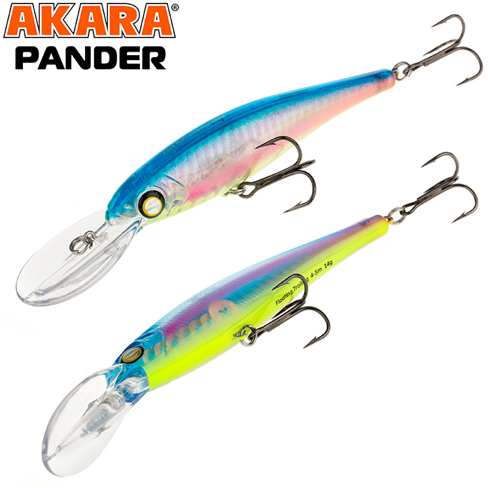 Vobler AK Pander 105F 14g 105mm 4-5m A186 P105-A186