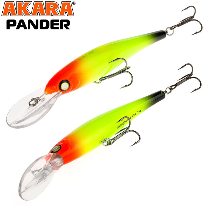 Vobler AK Pander 105F 14g 105mm 4-5m A189 P105-A189