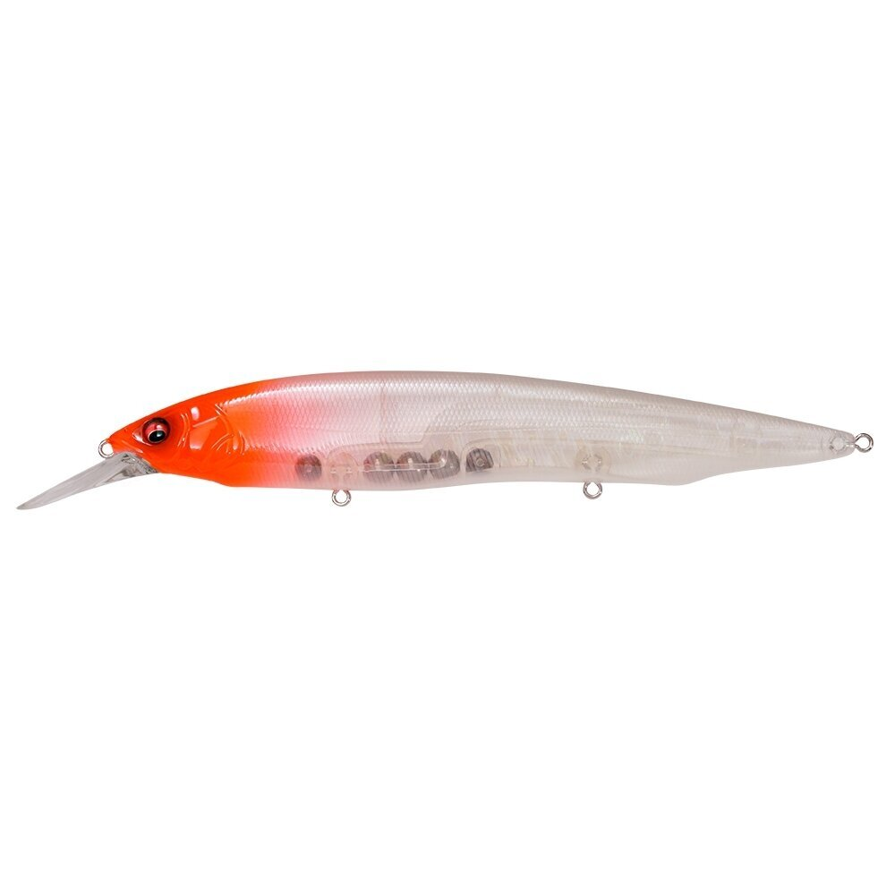 Vobler MEGABASS Kanata+1 SW 160mm 31,5g F max 3,2m GP Red Head 4513473513503