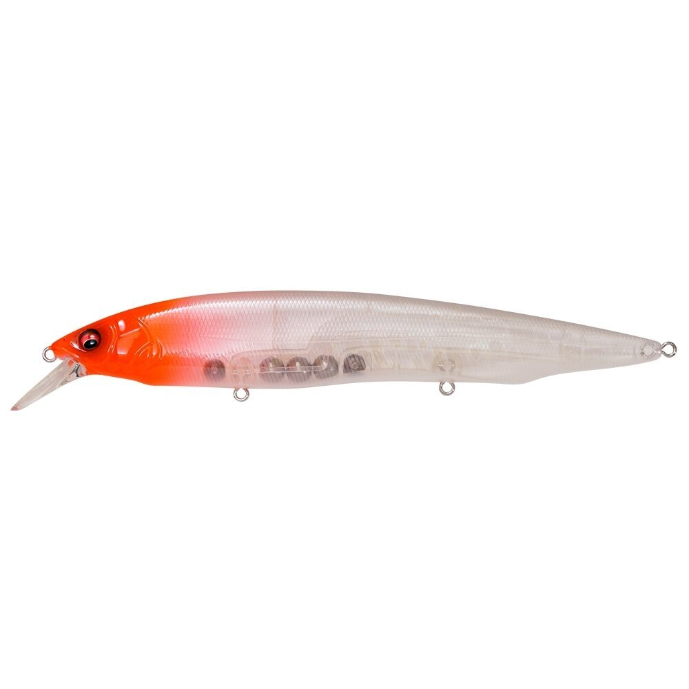 Vobler MEGABASS Kanata SW 160mm 31g F 0,8-1,2m Max 2,2m GP Red Head 4513473513626