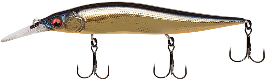 Vobler MEGABASS Vision Oneten +1Jr. 98 mm 10.5g M Champagne Kinkuro 26594255