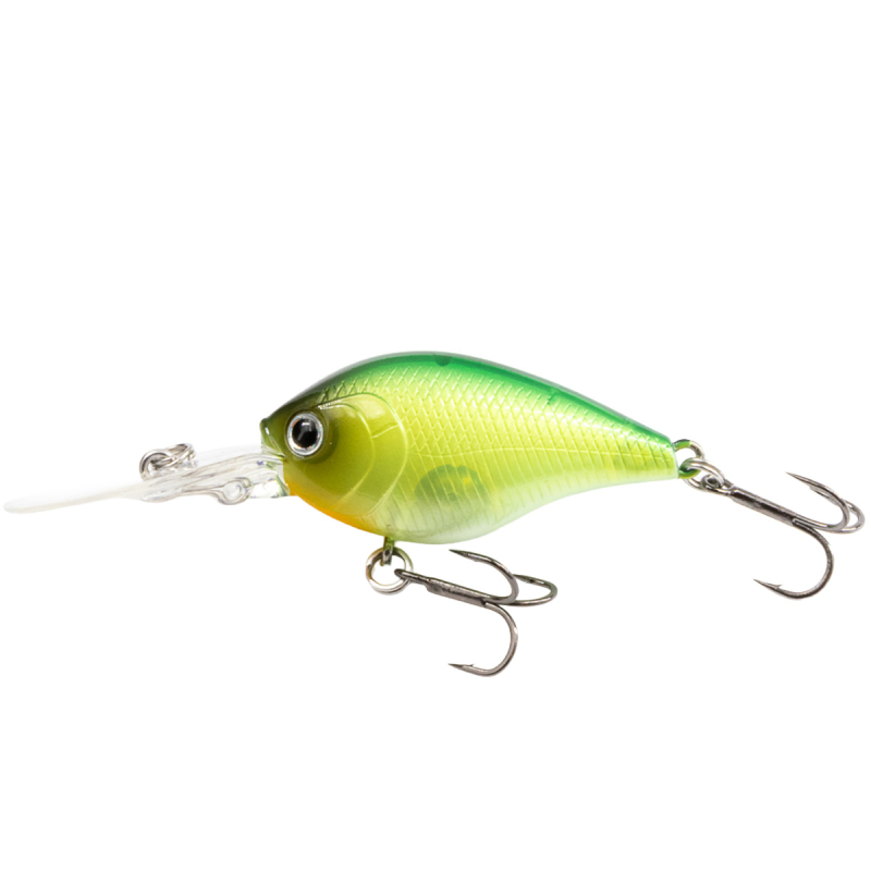 Vobler NOIKE Kaishin Crank 45DR 45mm 6,4g -3m Ujuv #02 Lime Chartreuse 4580448477894
