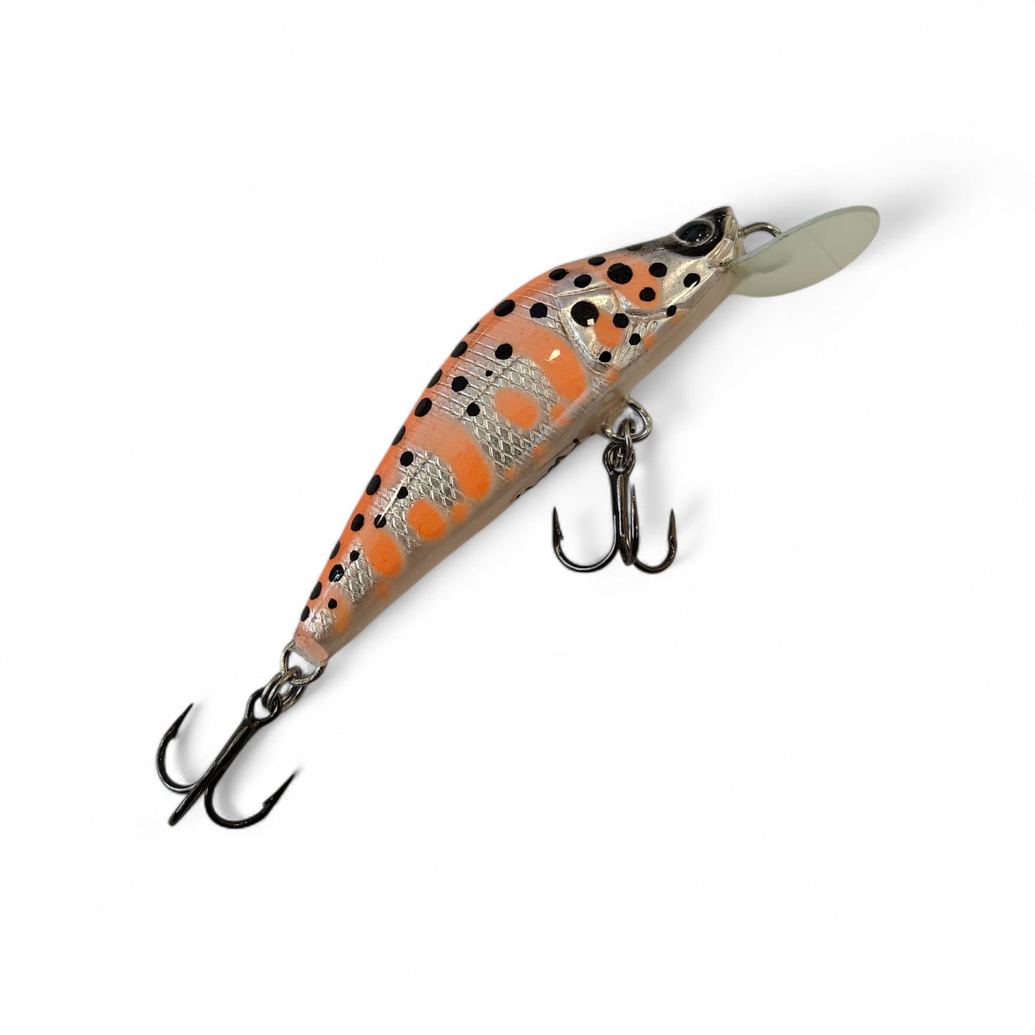 Vobler PAN käsitöö, jõeforellile 55mm Charteuse orange fluo uppuv 555574