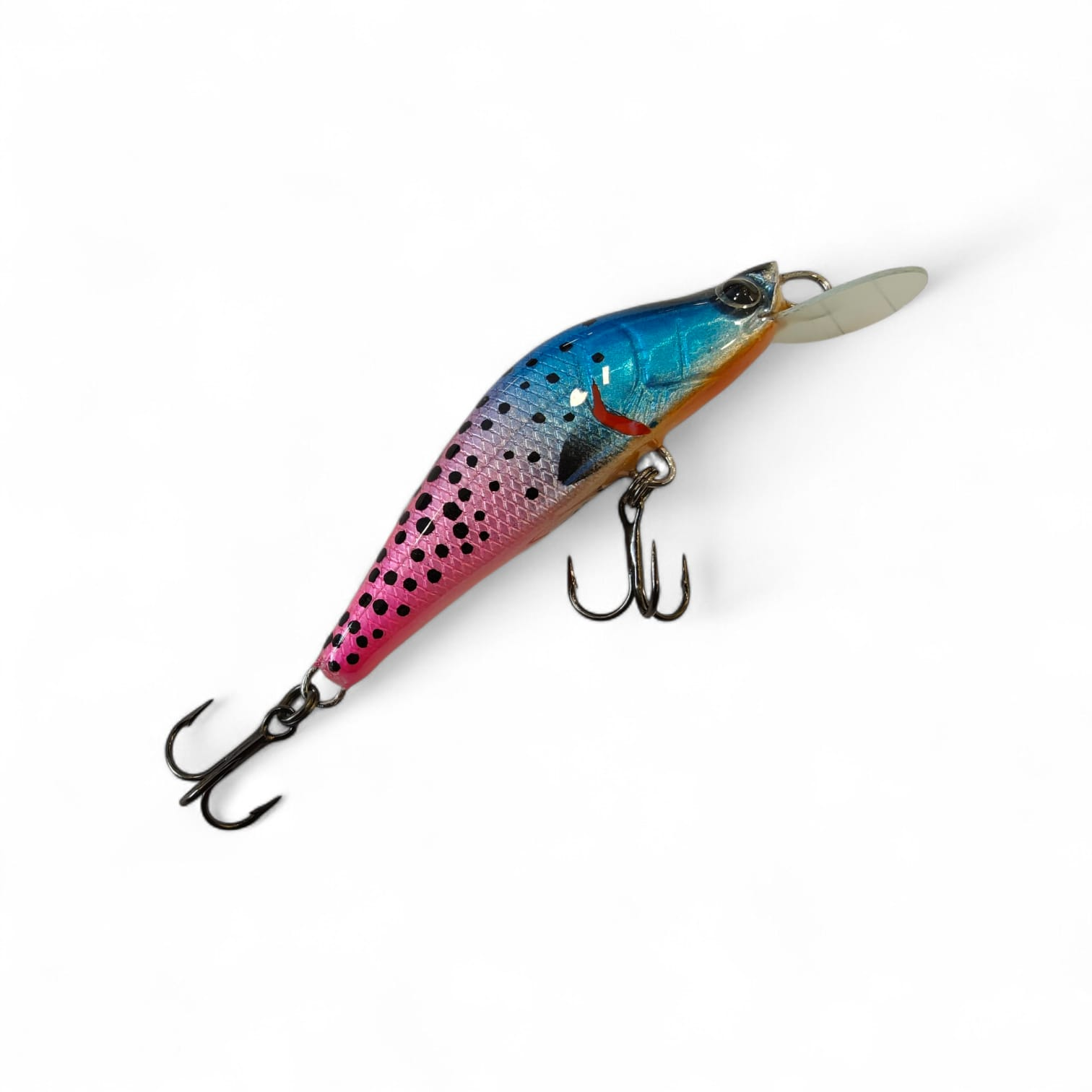 Vobler PAN käsitöö, jõeforellile 55mm Pink tail trout ujuv 555568