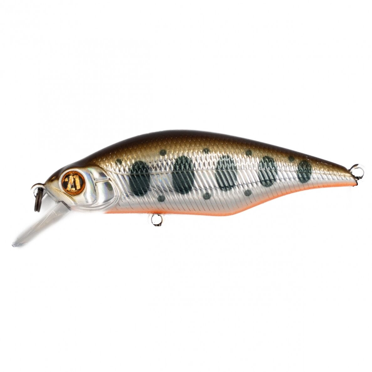 Vobler PONTOON 21 Chaos 72F-SR 72mm 9,3g 1,0-1,2m 050 HG Silver Amago 392107