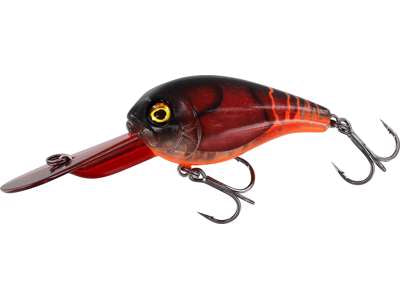 Vobler WESTIN MegaBite DR Crankbait 6cm 19g Floating 3D Fire Craw P159-573-170