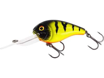 Vobler WESTIN MegaBite DR Crankbait 6cm 19g Floating Fire Perch P159-272-170