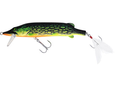 Vobler WESTIN Mike The Pike Crankbait 14cm 30g Floating Real Chartreuse Pike P040-766-020