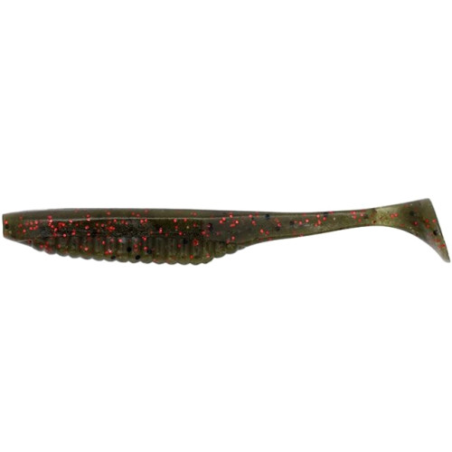 Võdik DUO Realis Versa Shad 3,0`` 7,5cm F018 Green Pumpkin Red Flake 10tk/pk 178345