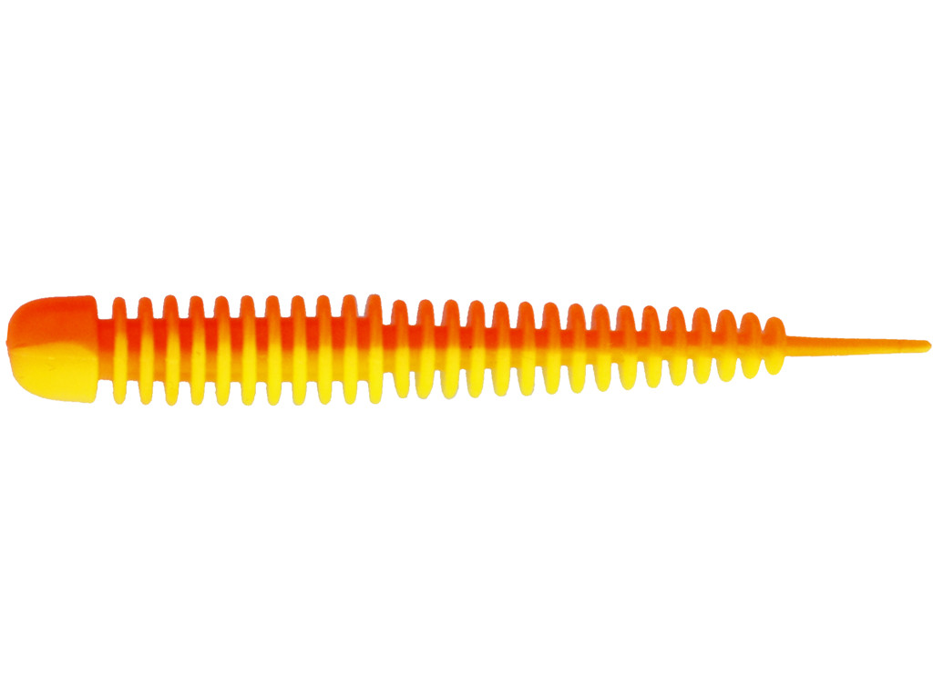 Võdik KINETIC Wriggly 7,5cm 2,1g YELLOW/ORANGE 10PCS E251-064-219