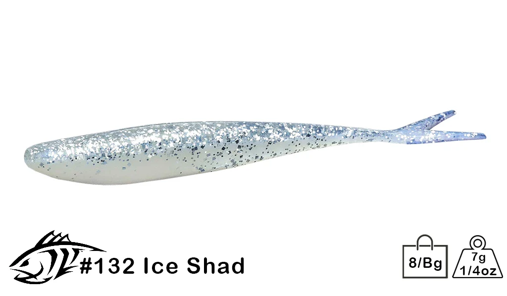 Võdik LUNKER CITY Freaky Fish 4,5" (11,43cm) 8tk #132 116111