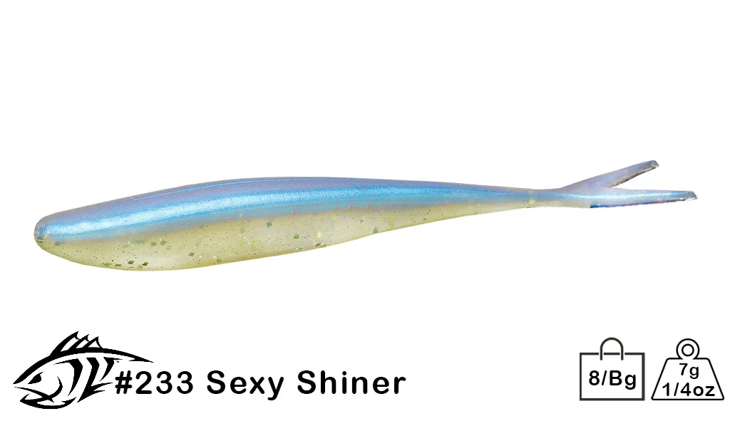 Võdik LUNKER CITY Freaky Fish 4,5" (11,43cm) 8tk #233 116110