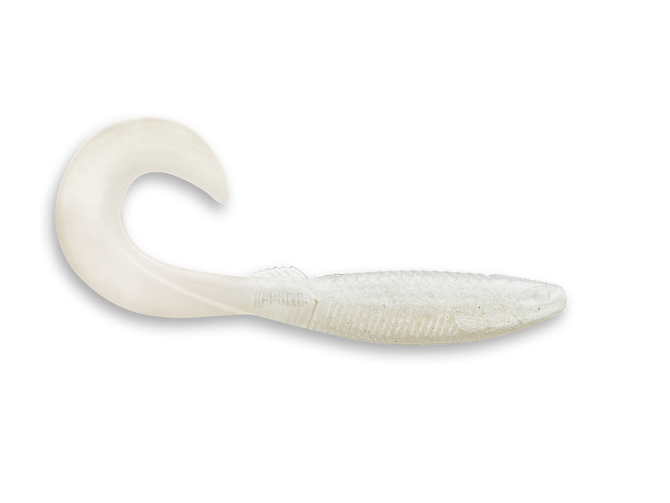 Võdik RAPALA Crushcity Curl NE 4 10cm 3pcs Pearl White 153704