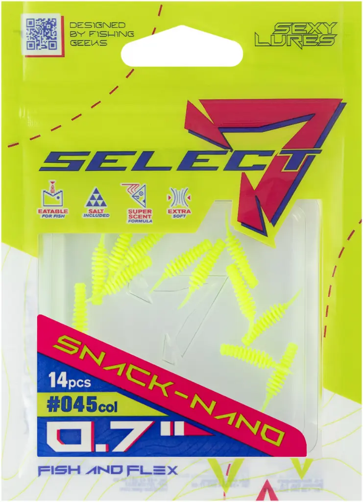 Võdik SELECT Snack Nano 0.7" #045 (14 tk/pk) 18708611