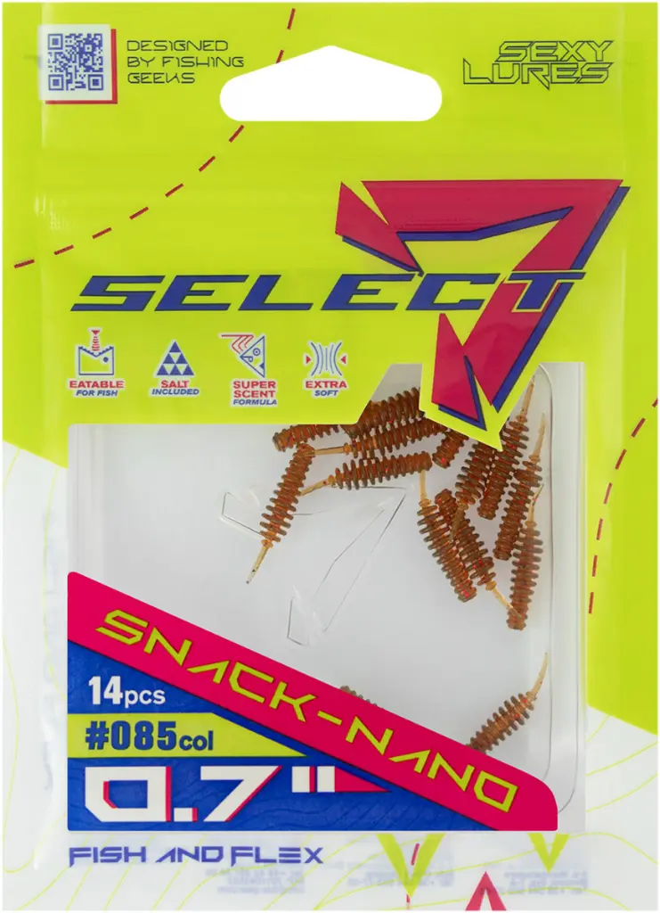 Võdik SELECT Snack Nano 0.7" #085 (14 tk/pk) 18708612