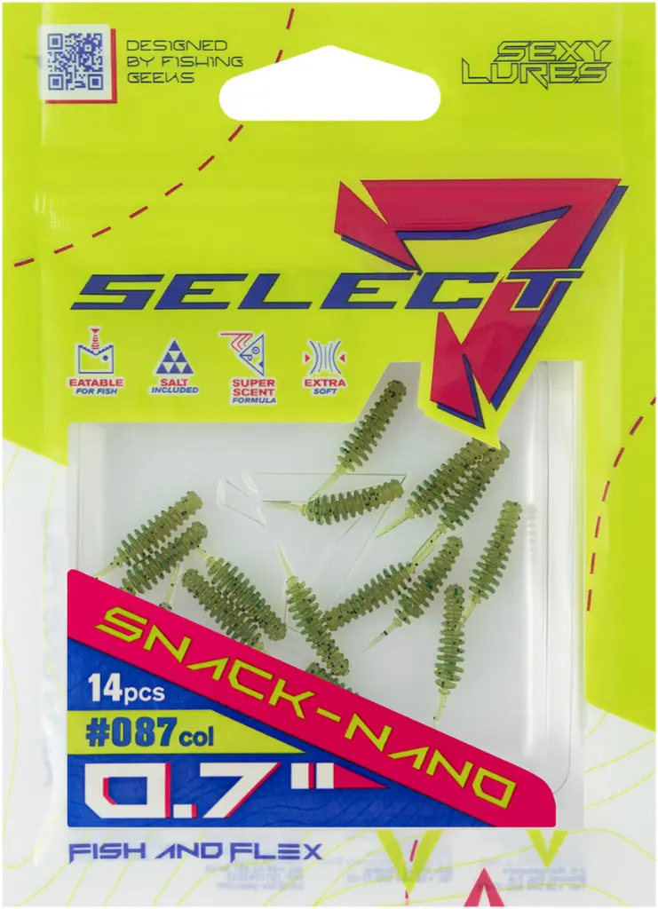 Võdik SELECT Snack Nano 0.7" #087 (14 tk/pk) 18708613