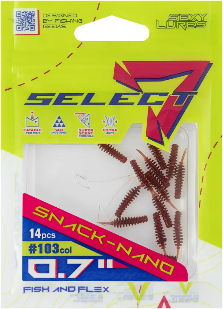 Võdik SELECT Snack Nano 0.7" #103 (14 tk/pk) 18708615