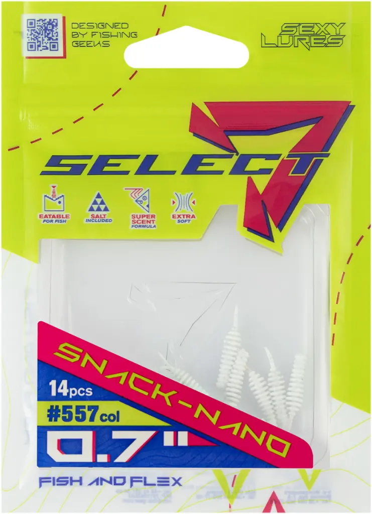 Võdik SELECT Snack Nano 0.7" #557 (14 tk/pk) 18708618