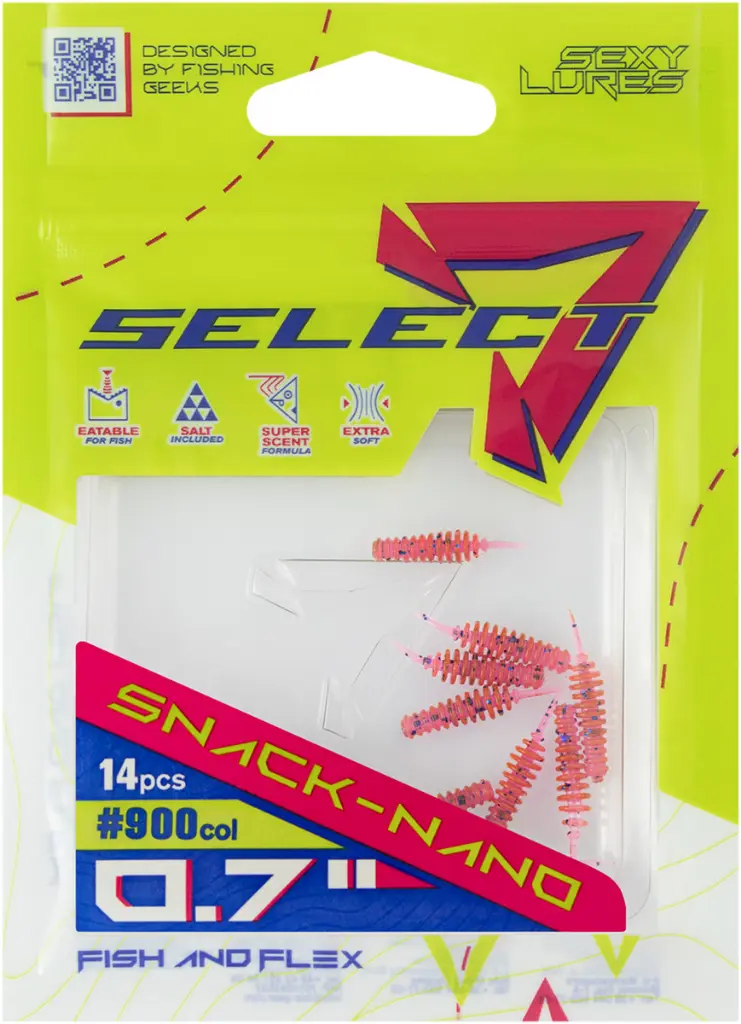 Võdik SELECT Snack Nano 0.7" #900 (14 tk/pk) 18708622