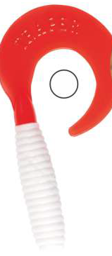 Võdik TRAPER Killer Shad Twister 40mm värv 20 50tk 61036