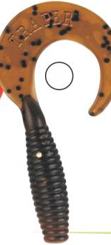 Võdik TRAPER Killer Shad Twister 40mm värv 21 50tk 61211