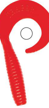 Võdik TRAPER Killer Shad Twister 50mm värv nr. 12 25tk/pk 61048