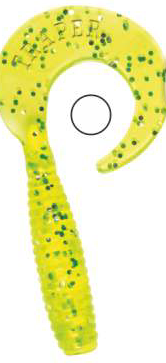 Võdik TRAPER Killer Shad Twister 50mm värv nr. 14 25tk/pk 61050