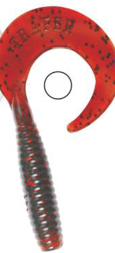 Võdik TRAPER Killer Shad Twister 50mm värv nr. 16 25tk/pk 61052