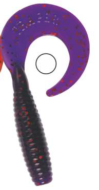 Võdik TRAPER Killer Shad Twister 50mm värv nr. 17 25tk/pk 61053