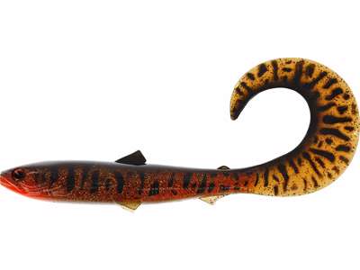 Võdik WESTIN Bullteez Curltail 21cm 49g Motoroil Burbot Lahtine 1tk (20tk/Pk) P083-643-121