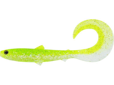 Võdik WESTIN Bullteez Curltail 8cm 3g Holy Chartreuse 3pcs P080-1039-007