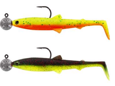 Võdik WESTIN Bullteez R ´N R 9,5cm #4/0 7g Dark Water Mix 6 2pcs P174-650-163