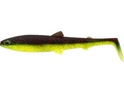 Võdik WESTIN BullTeez Shadtail 9,5cm 7g BLACK/CHARTREUSE 2PCS 3 3/4" 1/4OZ P143-563-163