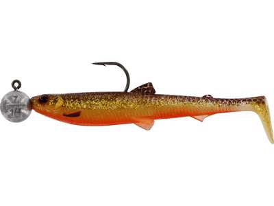 Võdik WESTIN Bullteez Shadtail R ´N R 9,5cm 7g #4/0 Gold Rush Lahtine 1tk (36tk/Pk) P180-578-163