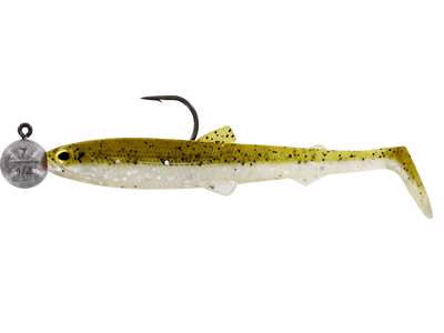 Võdik WESTIN Bullteez Shadtail R ´N R 9,5cm 7g #4/0 Pearl Sand Lahtine 1tk (36tk/Pk) P180-555-163