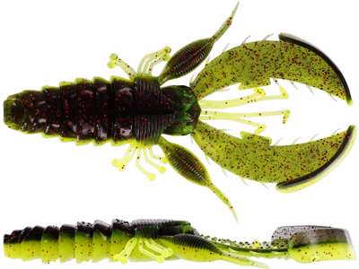 Võdik WESTIN CreCraw Creaturebait 6,5cm 4g Black/Chartreuse 6pcs P151-563-003