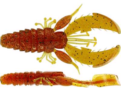 Võdik WESTIN CreCraw Creaturebait 6,5cm 4g Motoroil pepper 6tk/pk P151-560-003