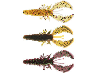 Võdik WESTIN Crecraw Slim Creaturebait 5,5cm 1,5g Floating Clear Water Mix 22 6pcs P238-1091-239