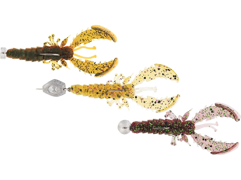 Võdik WESTIN Crecraw Slim R ´N R 5.5cm 1g/2.5g/3.5g Clear Water Mix 22 3pcs P251-1091-253