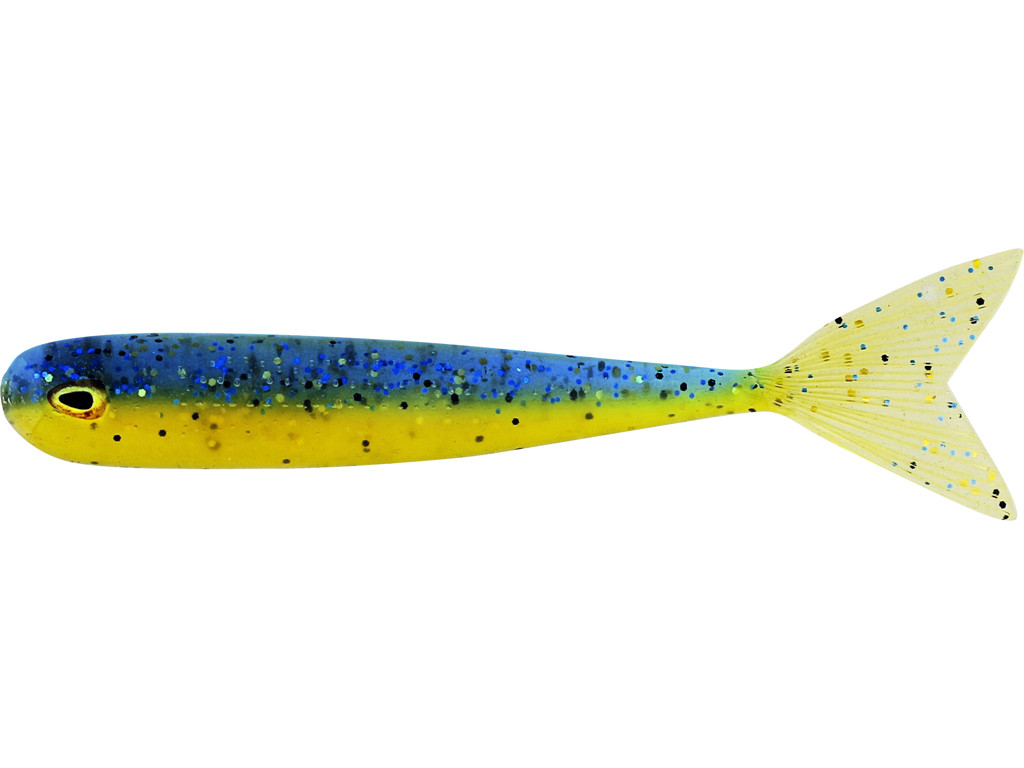 Võdik WESTIN Megateez V-Tail 5cm 1g Blue N´ Yellow 4pcs P209-857-058