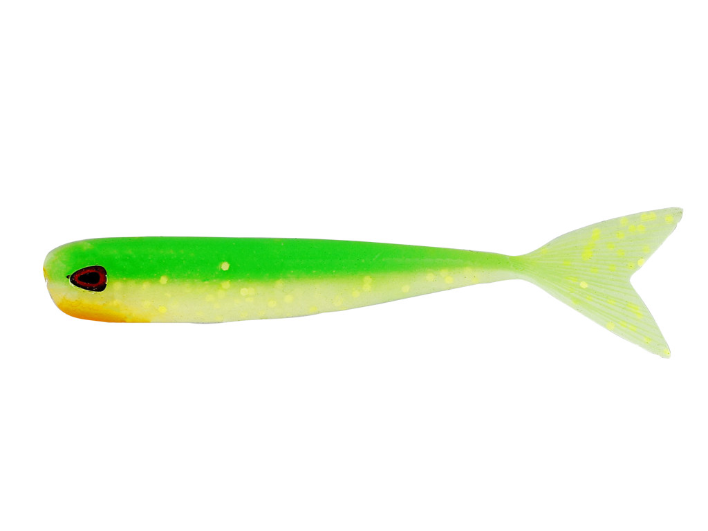 Võdik WESTIN Megateez V-Tail 9cm 4g Uv Slime 3pcs P209-859-008