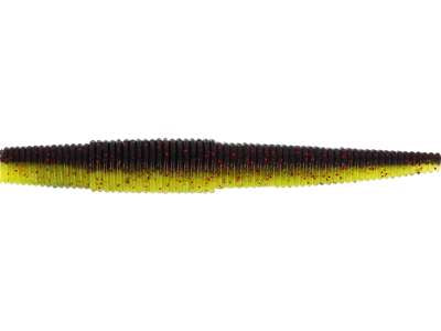 Võdik WESTIN Ned Worm 7cm 3g Black/Chartreuse 7pcs P182-563-005