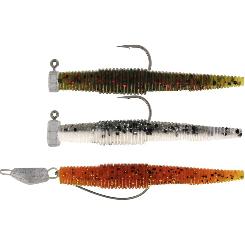 Võdik WESTIN Ned Worm Slim R ´N R 5.5cm 1g/2g/3.5g Clear Water Mix 3pcs P252-664-254