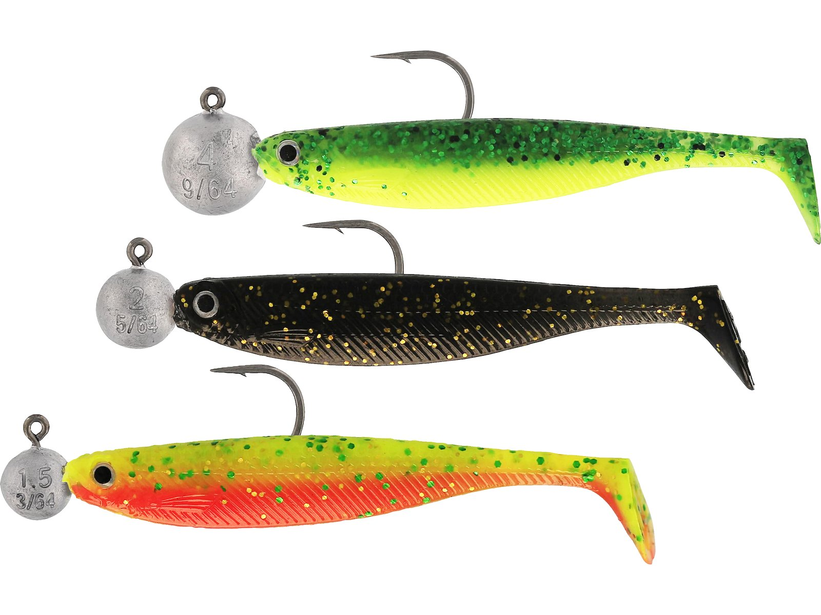 Võdik WESTIN Shadteez Slim R ´N R 4.7cm 1.5g/2.5g/4g Dark Water Mix 23 3pcs P253-1092-255