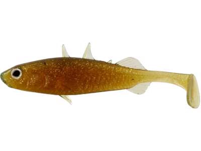 Võdik WESTIN Stanley The Stickleback Shadtail 5,5cm 1,5g Motoroil Gold Lahtine 1tk (48tk/Pk) P117-309-002