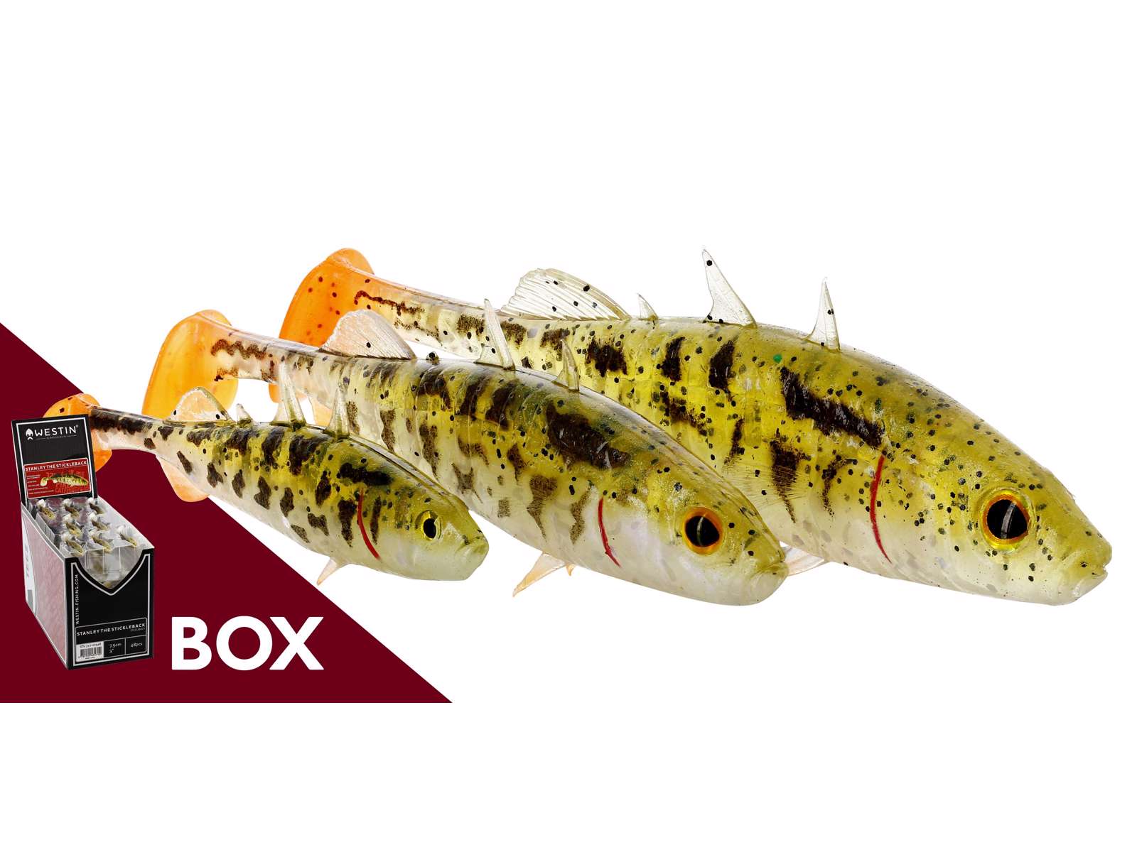 Võdik WESTIN Stanley The Stickleback Shadtail P117