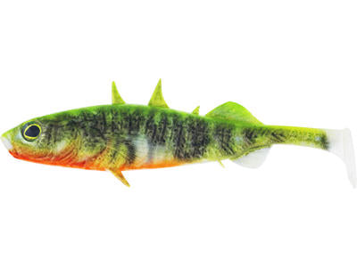 Võdik WESTIN Stanly the stickleback shadtail 5,5cm 1,5g CHARTREUSE STICKLEBACK 4PCS P228-1021-219