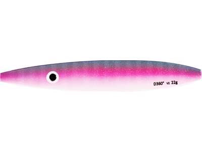 Võnklant WESTIN D360° V2 12G 8CM UV STRIPED PINK M105-694-061